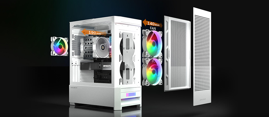 Duoface RGB mid tower case